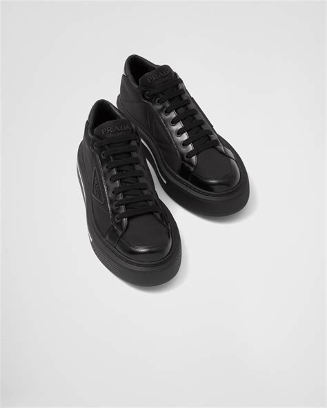 prada macro brushed sneakers|Prada Macro Re.